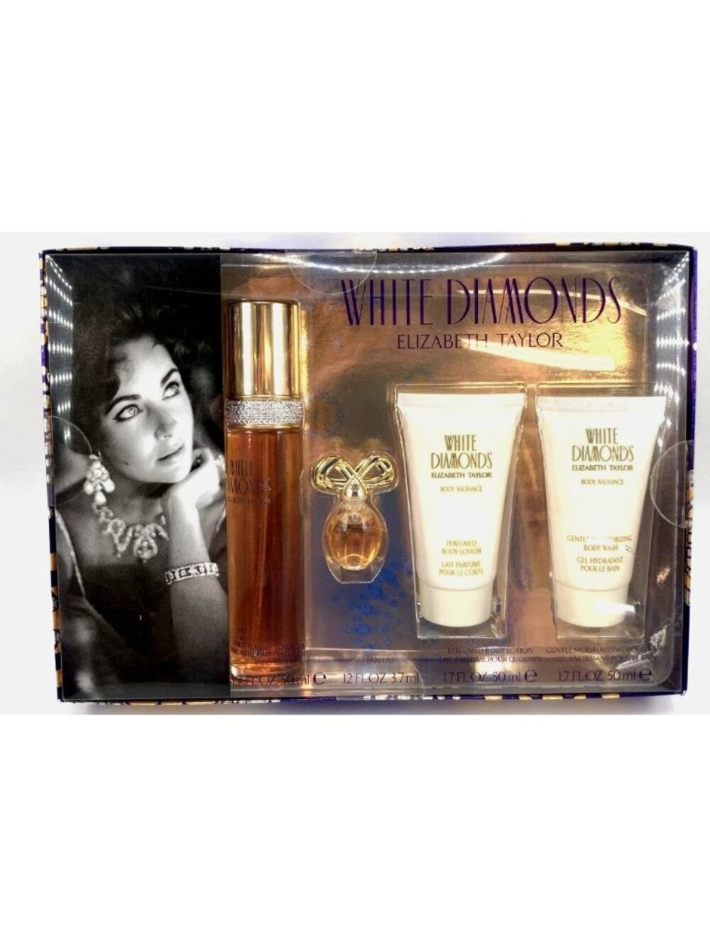 Elizabeth Taylor White Diamonds 4-Piece Fragrance Gift Set